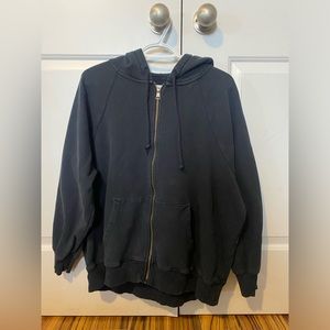 Dark Blue/Dark Grey American Eagle Zip Up